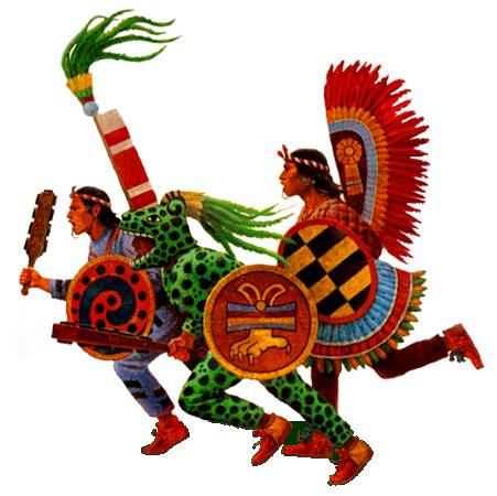 Azteken auf dem Kriegspfad