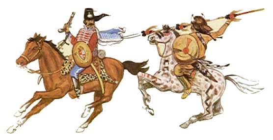 Texanisch  - indianischer Krieg 1806