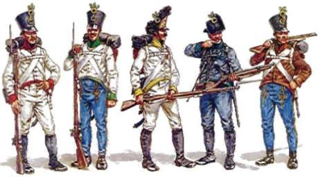 Österreicher aus der Zeit der napoleonischen Kriege
